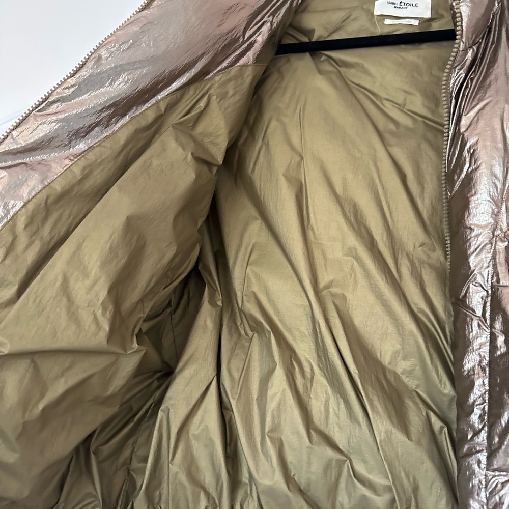 Isabel Marant Metallic Puffer Jacket - Picture 5 of 5